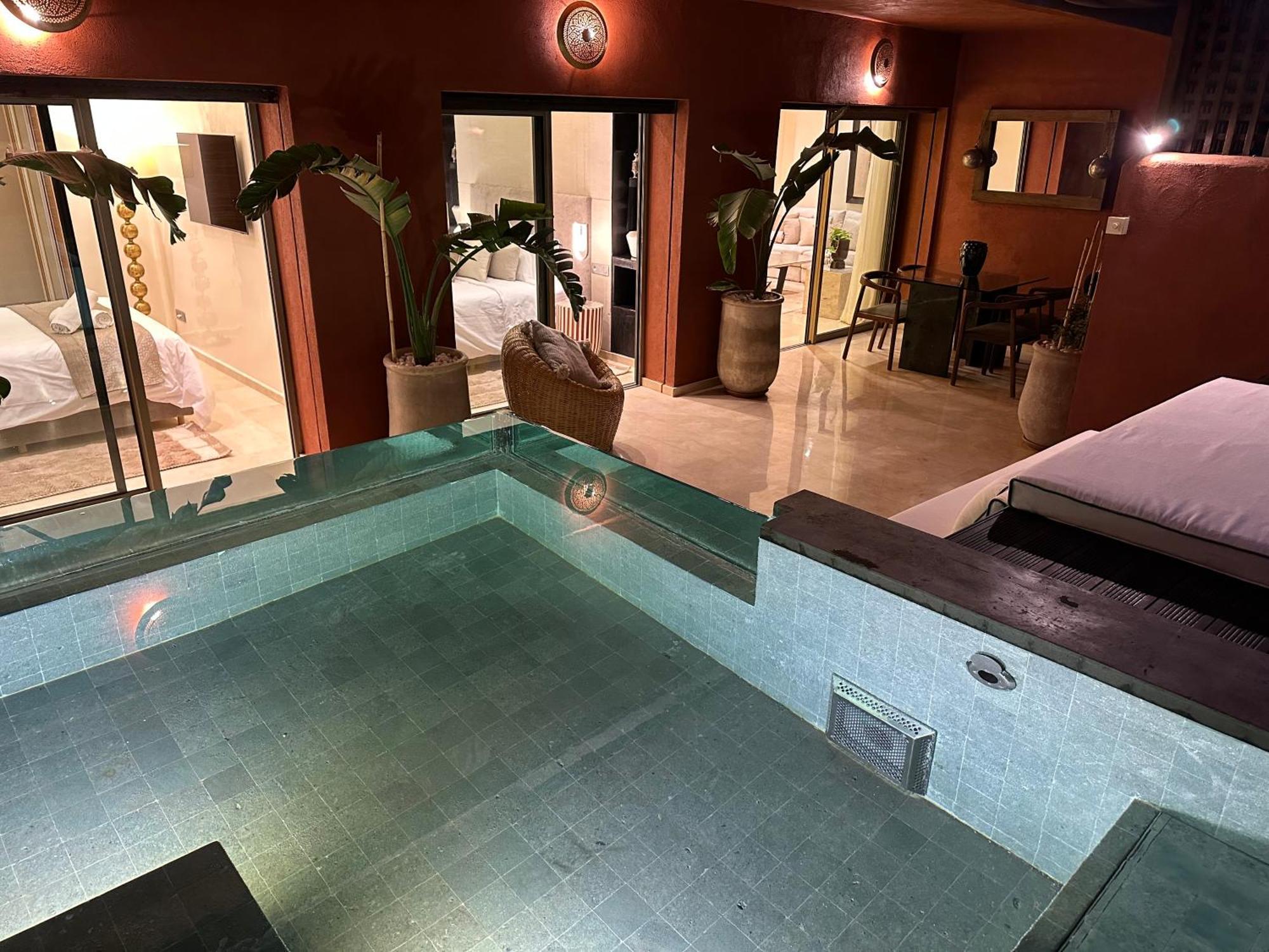 Apartment Nacarat Centre Gueliz 2br