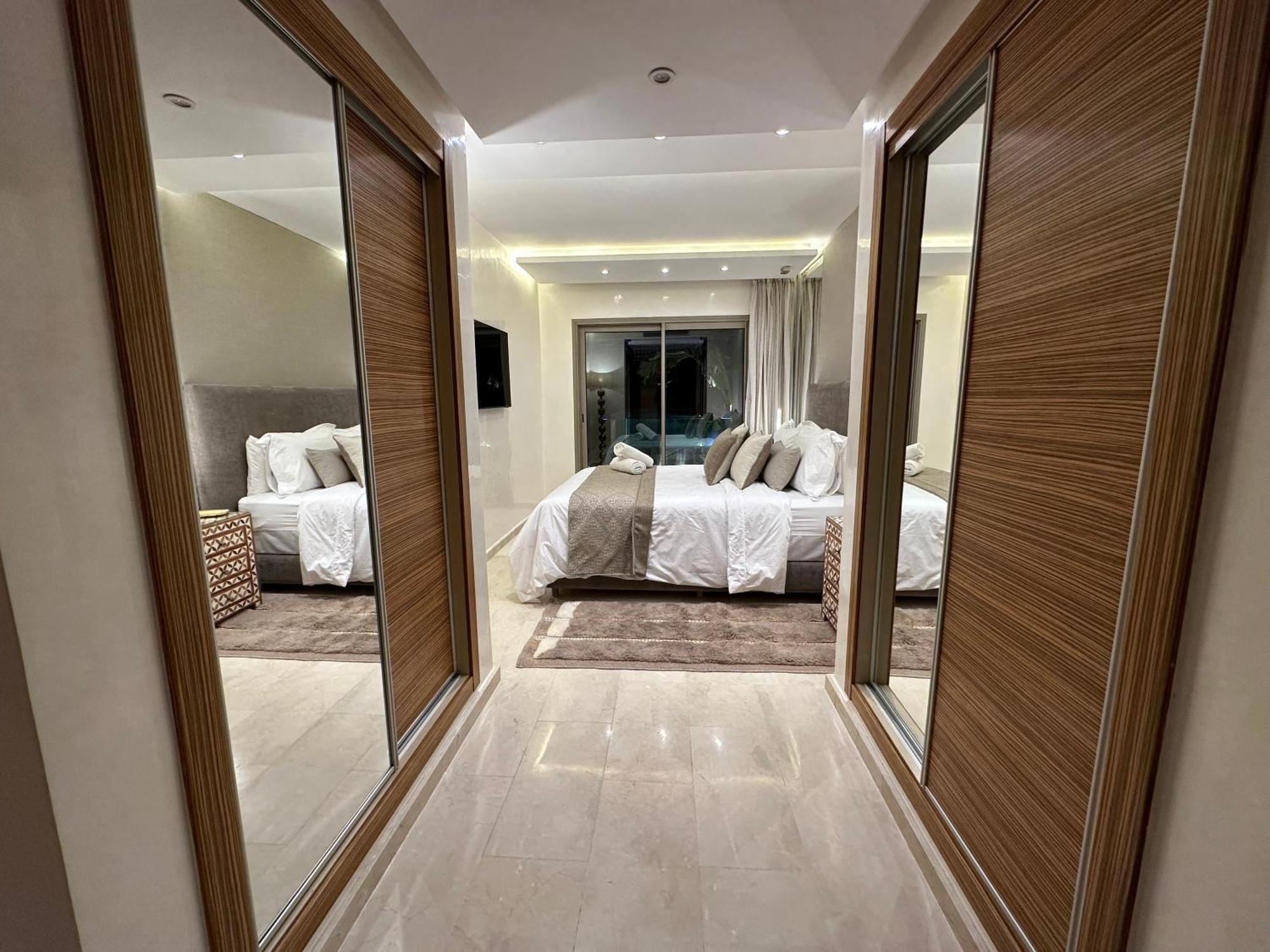 Apartment Nacarat Centre Gueliz 2br