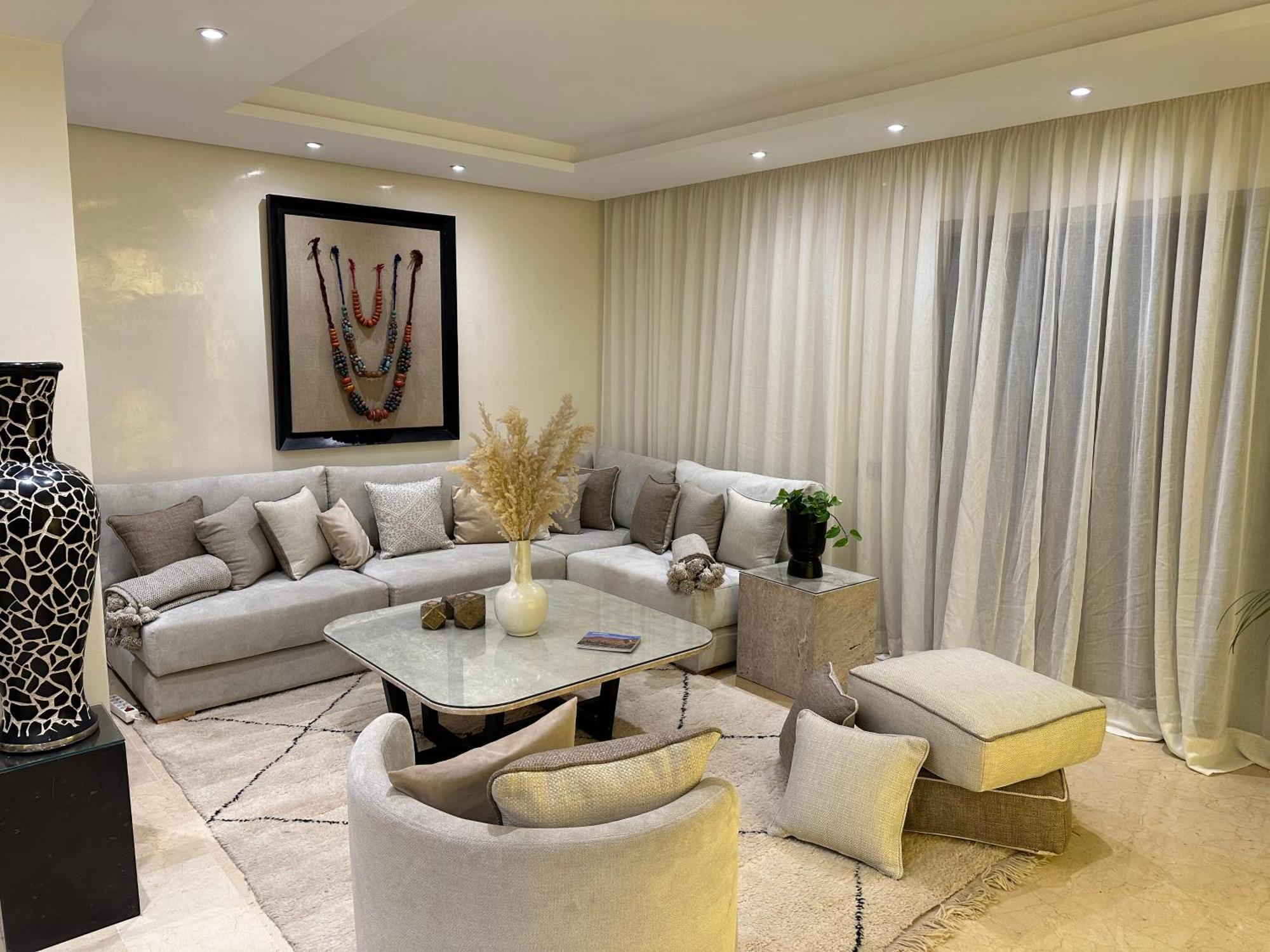 Apartment Nacarat Centre Gueliz 2br *